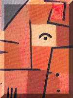 Paul Klee, Sguardo dal rosso, 1937