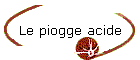 Le piogge acide