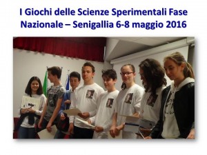 Fase finale Giochi Scienze Sperimentali