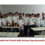 Risultati dei Giochi delle Scienze Sperimentali 2017