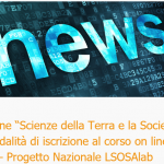 Corso online “Scienze della Terra e la Società”