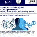 Seminario "Scuola, Università e Impresa. Le sinergie ineludibili"