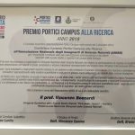 Premio Portici Campus alla ricerca 2019 a ANISN e Olimpiadi