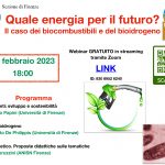 Webinar "Quale energia per il futuro?" e "Sensi Chimici"